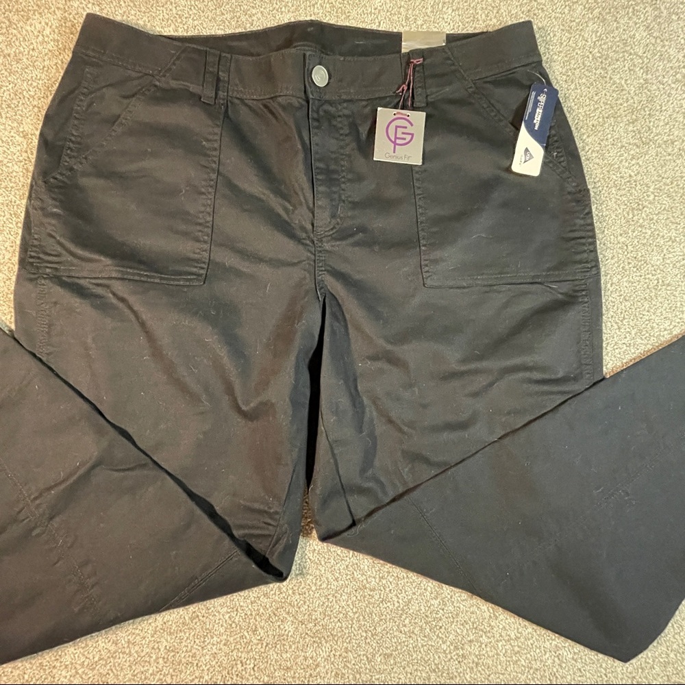 Lane Bryant genius fit skinny jeans black size 22